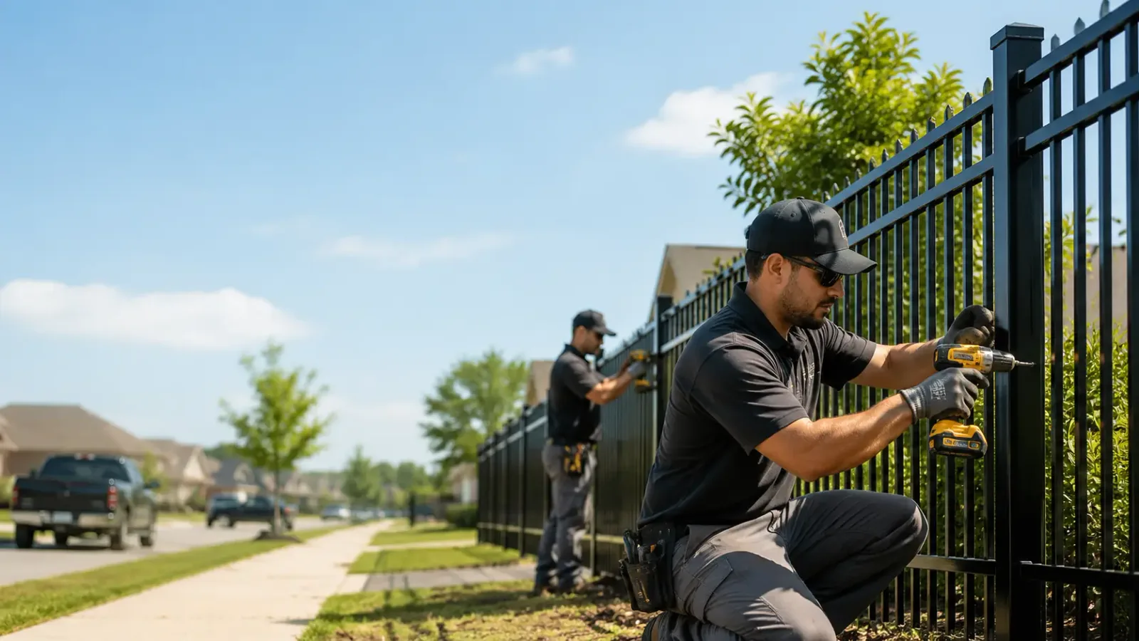Metal Fence Installation in Little River, AL